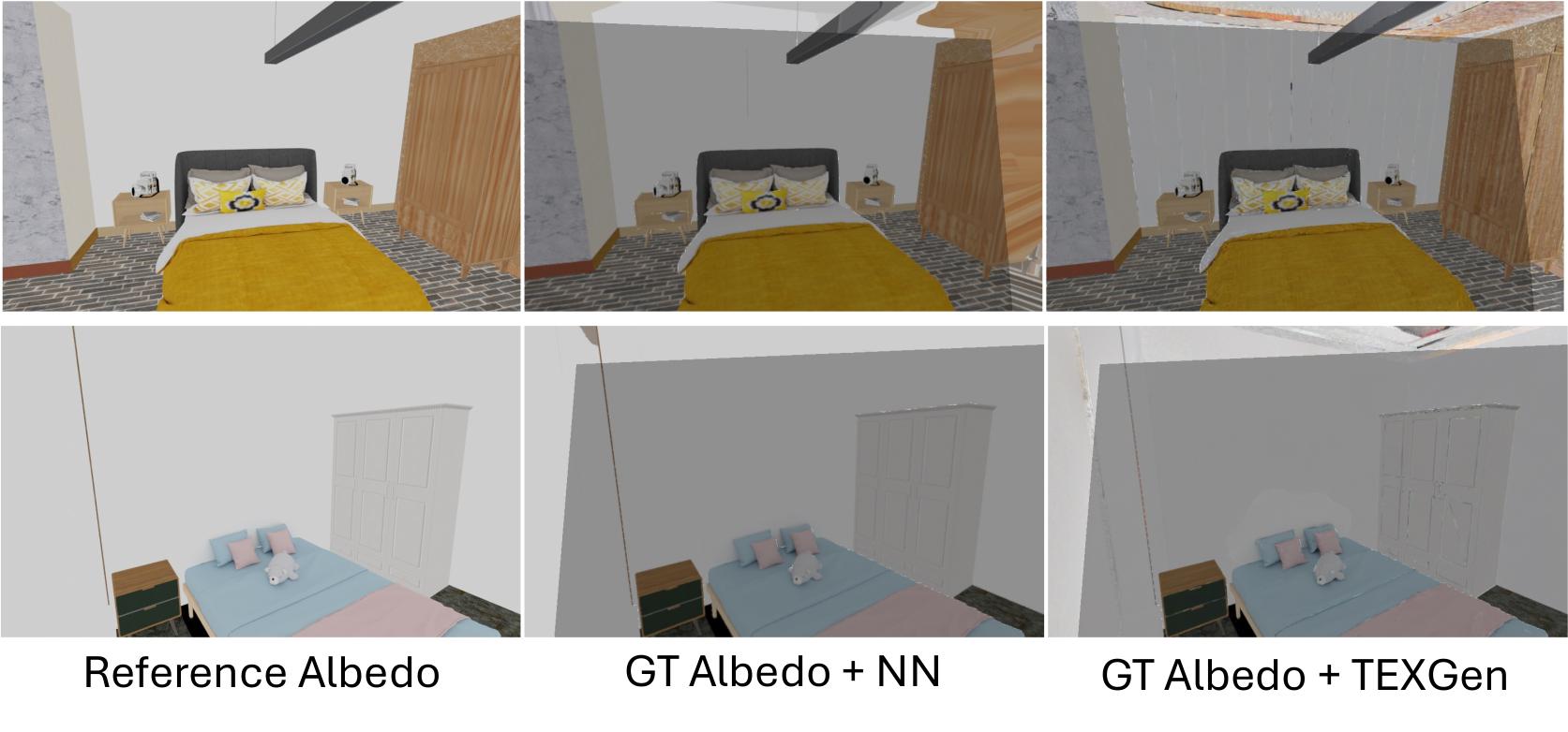 TEXGen noise issues on featureless regions.